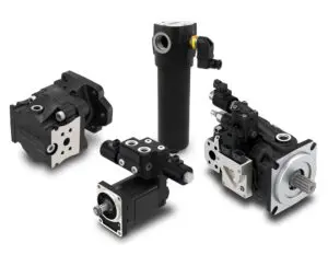 A display of Casappa pumps