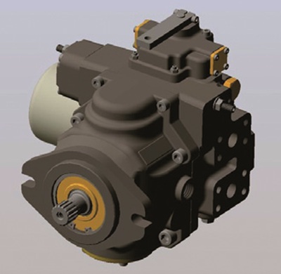 A Brevini piston pump