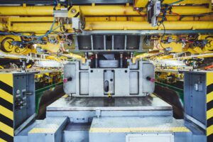 hydraulic stamping line in car manufacturing plant to illustrate Hydra-Power Systems Top-Shelf Power Solutions From Portland