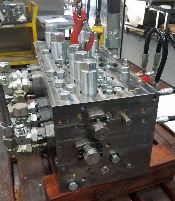 A hydraulic manifold